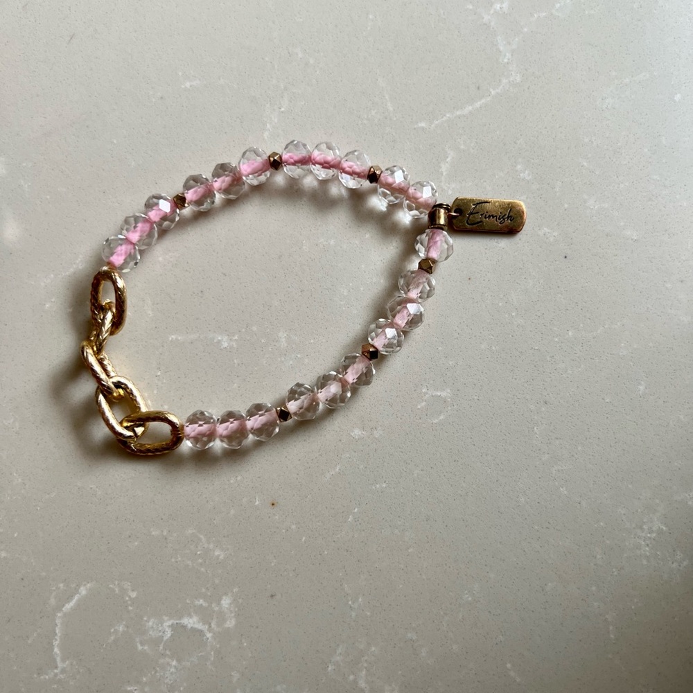 2 different beaded bracelets